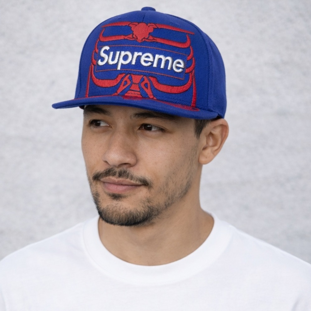 Supreme bones box logo